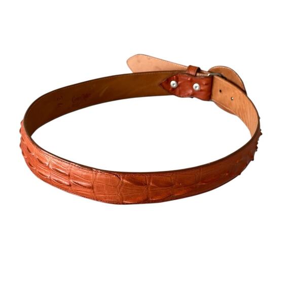 Grand lider Ostrich Elegant Leather Belt Size:34 main image 5